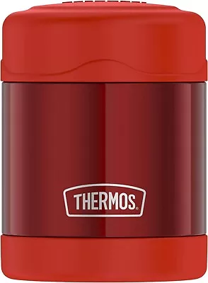 Thermos Funtainer Vacuum Insulated Food Jar Container Hot Cold Red 10 Oz Ounce • $15.83