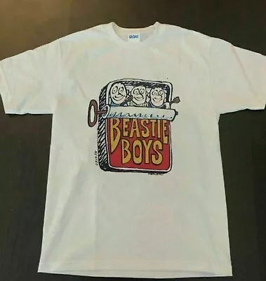 Beastie Boys 1986 Vintage T-Shirt Unisex Funny White Vintage Cotton Tee S-2345XL • $23.99