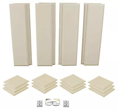 $712 • Buy PrimAcou LONDON 10 Room Treatment Kit, 8-Cntrl Columns & 12 Scatter Blocks-Beige