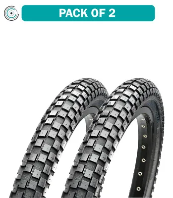 2 Pack Maxxis Holy Roller Tire Clincher Wire Black Single Compound 20 X 1.95 • $62