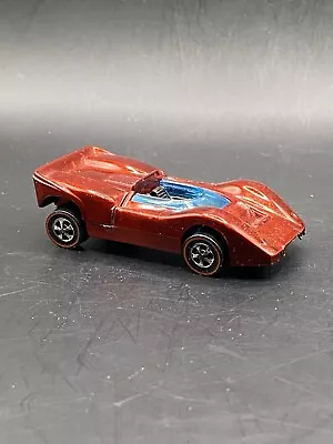 McLaren M6A Red - 1969 Hot Wheels - Vintage Redline - Hong Kong • $110