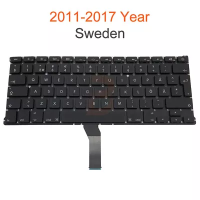 New Sweden Swedish Keyboard For Macbook Air 13  A1369 2011 A1466 2012-2017 Years • $16.33