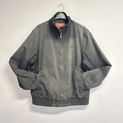 Merc London Black Harrington Jacket Coat. Size Large • $26.13
