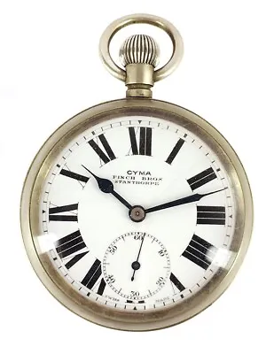 Antique Swiss Cyma Pocket Watch - Finch Brothers Stanthorpe • $169