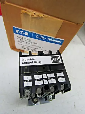 🔥new Eaton Cutler Hammer 4 Pole Relay 600v 10a 440/480 Vac Coil 4 N.o. Ar440x • $89.99