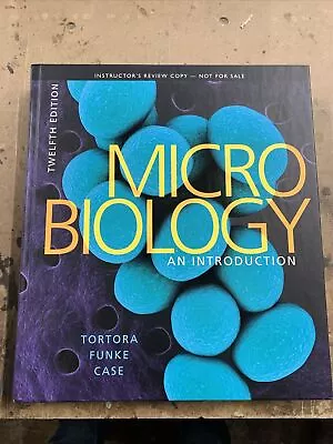 Microbiology : An Introduction 12Th Edition Instructors Review Copy • $22