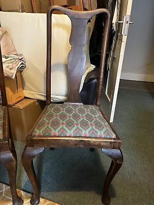 Queen Anne Style Dining Chairs • £35