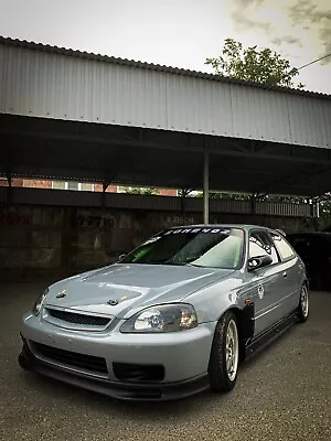 Air Ducts On Bumper Left Password Style For Honda Civic Ek Ej 99-00 • $70