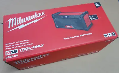 Milwaukee M18 18V Lithium-Ion Cordless Jobsite Radio 2952-20 *Sealed NEW* • $119.99