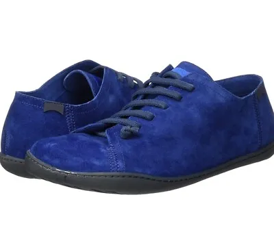 Camper Peu Nubuck Shoes (Blue) Size 5.5UK - FREE Postage • £150
