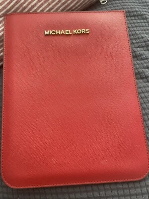 £10 • Buy Micheal Kors Ipad Mini Case, Red And Gold