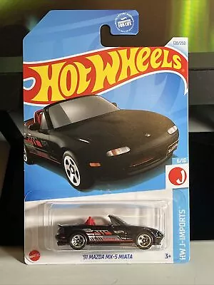 2024 Hot Wheels ‘91 Mazda MX-5 Miata 120/250 HW J-Imports 6/10 NEW  • $9.85