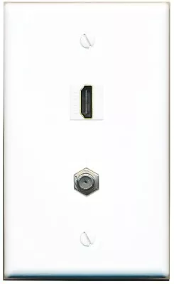 COAX HDMI Wall Plate • $12.44