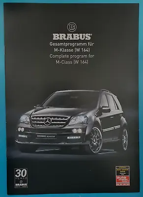 Brabus Brochure  Overall Program For M-Class  Mercedes-Benz Tuning (mint Condition) • $10.64