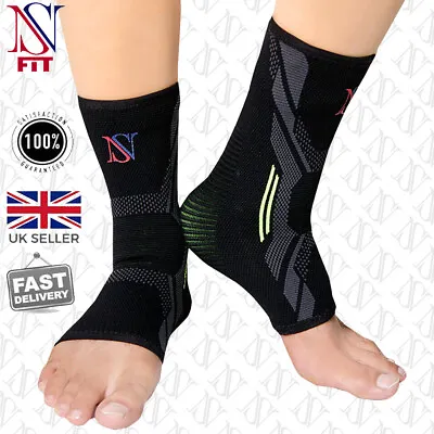 Ankle Support Brace Compression Achilles Tendon Strap Foot Sprains Injury • £3.99