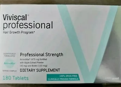 VIVISCAL PROFESSIONAL 180ct.. 3 M. Supply. From Medical Office. Stops Hair Loss • $119