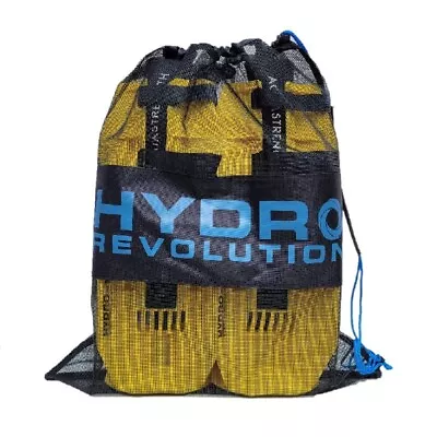 Hydrorevolution Oversized Mesh Cinch Bag - Rubberized Mesh And Durable Polyester • $24.95