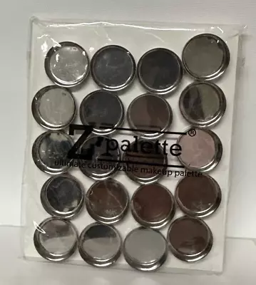 Z Palette 20 Mini Round Empty Tins Metal Pans For Eye Shadow Makeup Palette 73- • $7.49