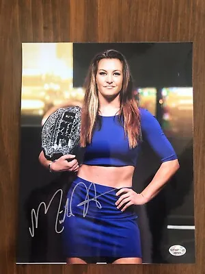 Miesha Tate Signed Autographed 8x10 Photo With Championship Belt - MMA UFC - COA • $39.95