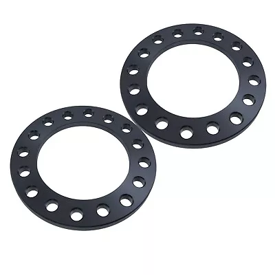 2pc 1/2 Inch 8x6.5 Wheel Spacers 8 Lug Flat Billet Spacer T6061 Fits Dodge Ford • $30.11