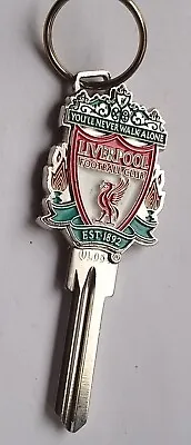 VINTAGE Retro Metal Brass Keyring Liverpool ⚽️ Football Club Association  Key  • £15.95