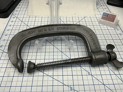HANDY Mfg Co. Chicago 6in. C-Clamp - USA • $15