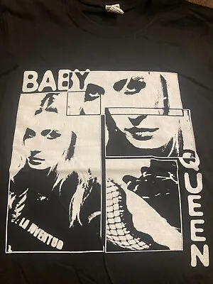 Baby Queen Tour New Black T-shirt Size Large • £16.98