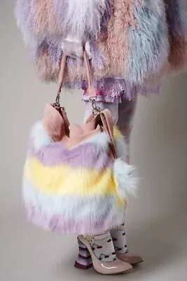 Meadham Kirchhoff X Topshop Pastel Fluffy Bag **RARE** - READ DESCRIPTION - • £64.99