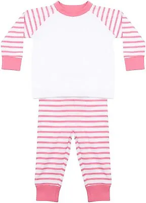 £9.99 • Buy Plain Children's Baby Pyjamas Set Pjs Kids Girls Boys Sets