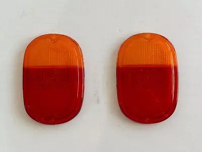 VW Volkswagen Pair Tail Light Lens Set (Red/Amber) Left & Right T2 Bus 1962-1971 • $17.50