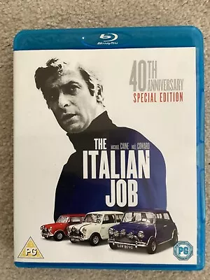 The Italian Job 40th Anniversary Special Edition Bluray 1969 Michael Caine • £4.39