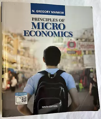 Principles Of Microeconomics Paperback N. Greg Mankiw 9th Edition 035713348X • $27.50
