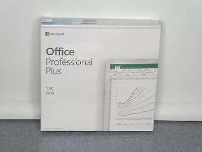 Office Professional 2019 Plus- 32/64 Bit New Sealed Download Version EXPRESS • $99.99