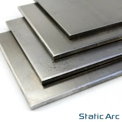 £4.99 • Buy MILD STEEL SHEET METAL SQUARE PLATE PANEL 0.8/1/1.5/2/3/4/5mm THICK / MANY SIZES