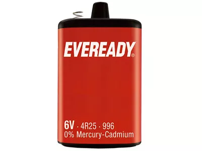 Eveready S4682 PJ996 6V Lantern Battery • £12.47