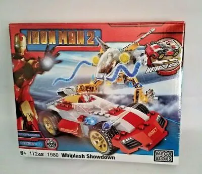 Mega Bloks Iron Man 2 Mark V Whiplash Showdown #1980 • $29