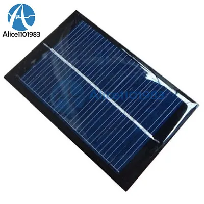 6V 100mA 0.6W Mini Epoxy Solar Panel Photovoltaic Polycrystalline Cell Charger • $1.48