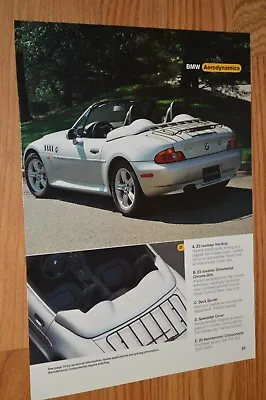 1999 Bmw Z3 Roadster Original Dealer Advertisement Print Ad-99 Speedster Cover • $9.99