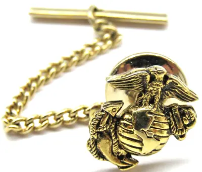 US Eagle Marine Corps Tie Pin Lapel Tack Patriotic American Armed Forces • $11.95