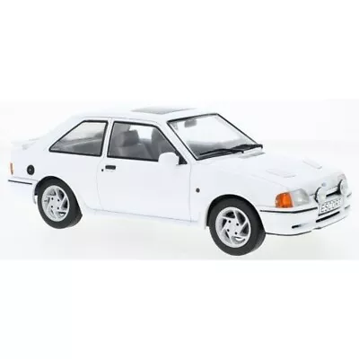 Model Car Group Ford Escort Rs Turbo Mk4 White 1990 1-18 Scale 18271 • £54.99