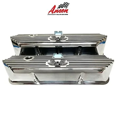 Ford FE 427 American Eagle Valve Covers Polished - Die-Cast Aluminum - SECONDS • $195