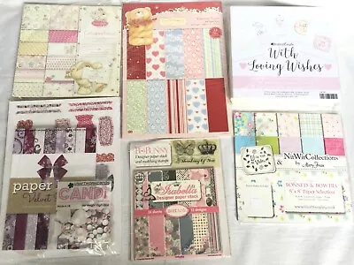 Various Crafting Supplies Cards Forever Friends Crafts Card Making Paper Pad • £14