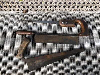Three Old Saws For Restoration • £5