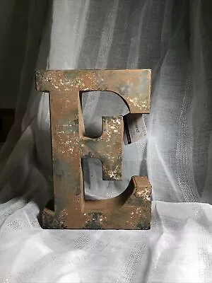 8  Ashland Rustic Letter “ E “ House Wall Decor Monogram Art Wedding Initial NEW • $17.40