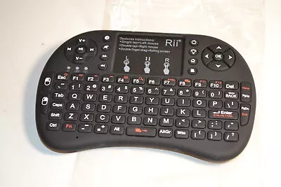 Rii Mini I8 2.4GHZ Mini Wireless Keyboard Touchpad With Receiver • $19.99