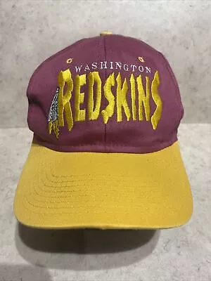 Vintage Washington Redskins Team NFL Snapback Hat Cap 90s • £15