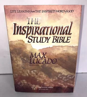 The Inspirational Study Bible Holy Bible New King James Version By Max Lucado • $19.84