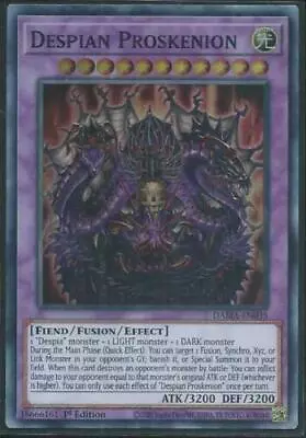 $3.50 • Buy Despian Proskenion - DAMA-EN035 - Super Rare - 1st Edition - Yugioh