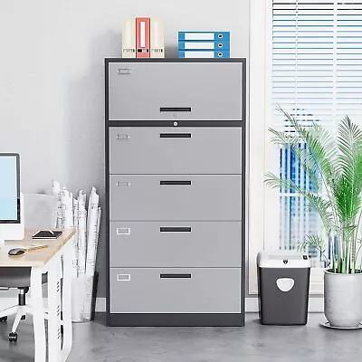 4 Drawer File Cabinet Metal Filing Cabinet For A4/Letter/Legal Size Hanging File • $399.99