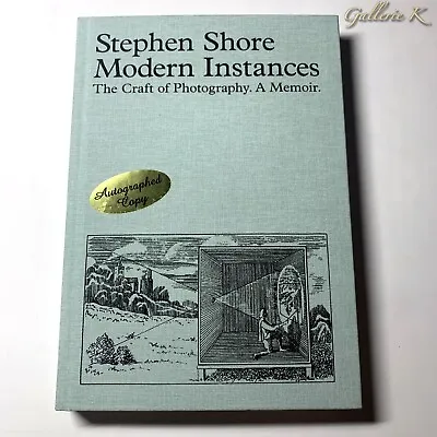Signed In Person! Stephen Shore Modern Instances 2022 Mack Hc 1/1 New Sold Out + • $109.95